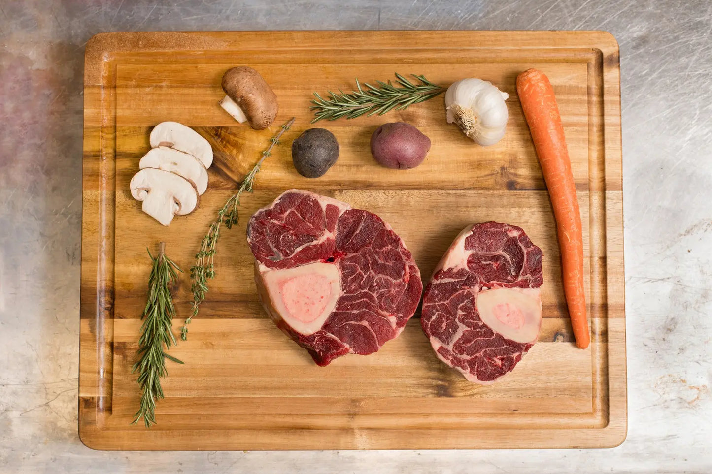 Bone-In Shank (Osso Buco) – Akaushi F-1 | Braise-Ready