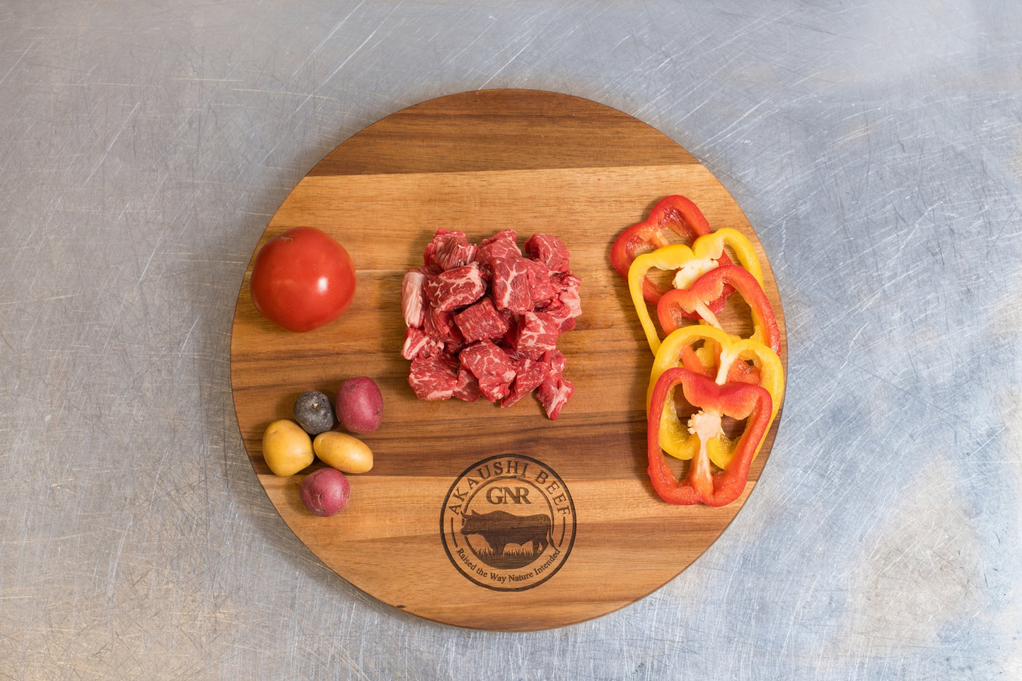 Grain Finished Stew Meat